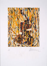 ARMAN FERNANDEZ SERIGRAFIA POLIMATERICA CON FLOCCAGGIO Cm. 35 X 50