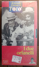 i Due Orfanelli -Toto' in Cassetta VHS -Fabbri Video- Sigillato/Leggi