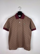 Polo monogram Lacoste taglia M