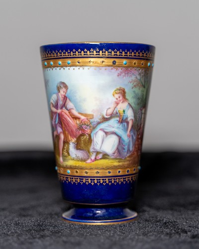 Vaso bicchiere stile - da, sevres