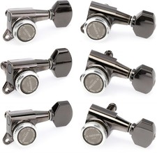Gotoh SG381-07 MG-T Sintonizzatori di Bloccaggio - 6 Destri in Linea, Cosmo Nero