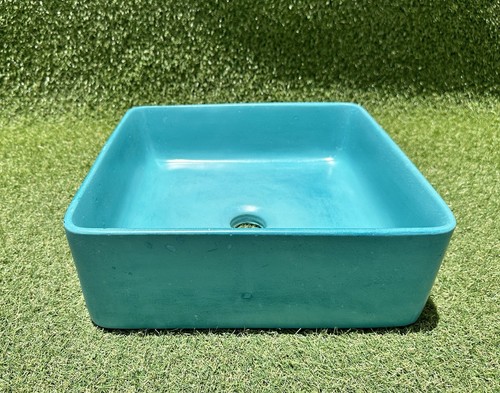 Lavello cemento fatto - cemento,
