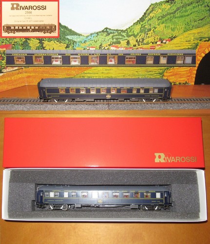 Rivarossi 242 carrozza ciwl - ho,