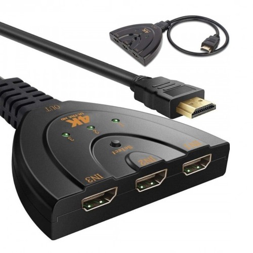 Hub hdmi splitter porte - 3, full