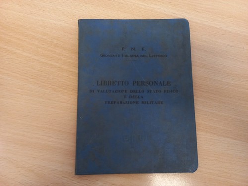 Libretto gioventu - libretto, p.n.f.