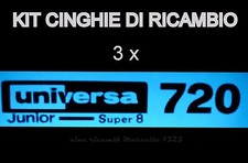 KIT CINGHIE DI RICAMBIO 3 x