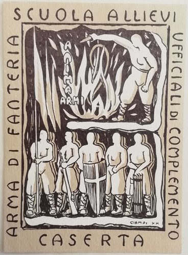 Cartolina scuola allievi - cartolina,