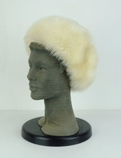 vintage CAPPELLO PELLICCIA DI