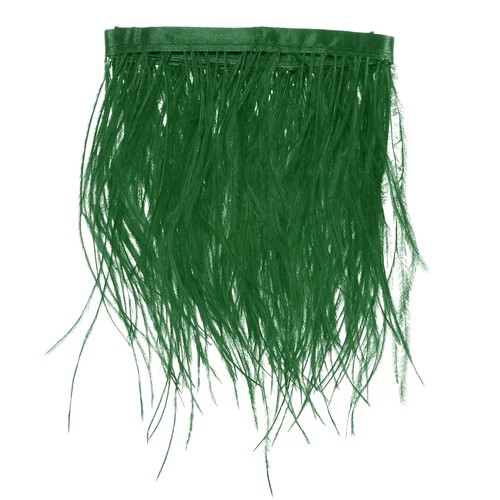Piume struzzo frangia - , 4-6"