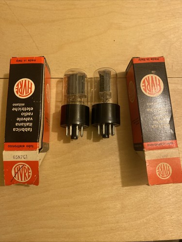 Fivre 6sn7gt pair little - pair, used