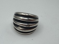 Vintage Ladies THAC Sterling Silver 925 Turban Ring