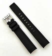 Cinturino orologio originale Hamilton Frogman H777050 20mm gomma nera