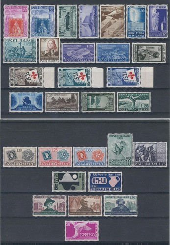 Italia 1951 annata completa - 1951,