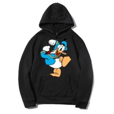 Felpa Paperino Disney  Uomo  Abbigliamento  Spedizione Gratis 20 GIORNI CIRCA
