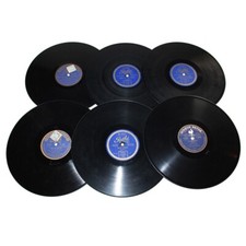 Lot de 6 anciens disques