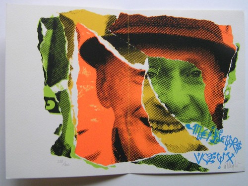 Jacques villeglé carte de - ,
