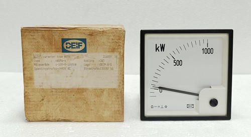 Deif wq96 watt varmeter - deif, wq96-x