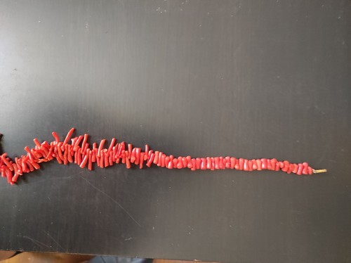 Collana corallo - in,