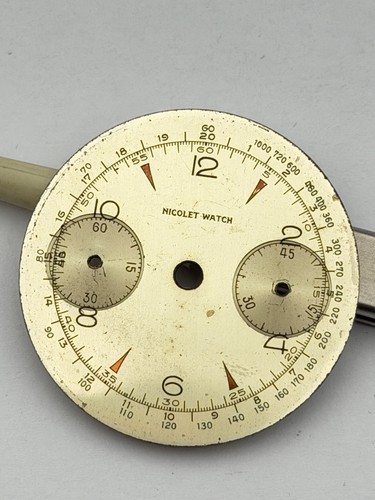 Nicolet watch chrono landeron - watch,