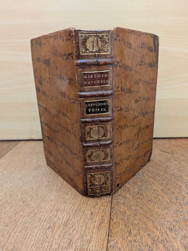 Libro antico buffon storia - buffon-,