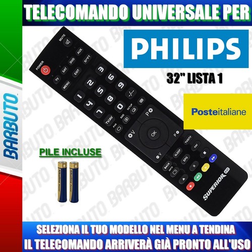 Telecomando universale philips - universale,
