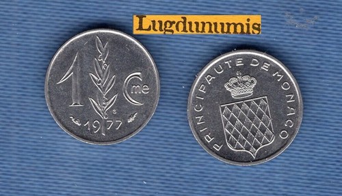 Monaco centime armes de - 1,