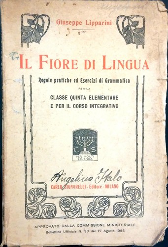 Fiore lingua regole - il,