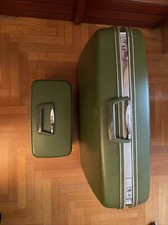 Set samsonite valigia E Beauty-case Anni 70