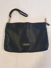 Pochette da donna Liu Jo Nera Con Strass Nuova Mai Usata eccellenti condizioni