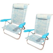 2 Sedie Spiaggina Mare in