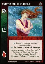 La fame di Marena [terzo set] - carta VTES