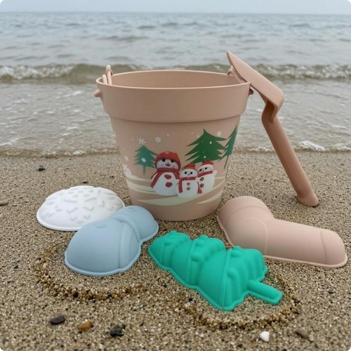 Set spiaggia silicone - da, in