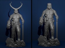  Hellboy Marvel action figure DC Comics modello miniatura FILE STL stampa 3D