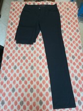 PANTALONI UOMO/UNISEX TRUSSARDI JEANS COTONE ORIGINALE BLU SLIM GAMBA DRITTA 