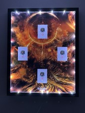 espositore carte  Pokemon  Gold Palkia Arceus Giratina Dialga teca 