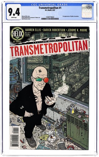 Transmetropolitan cgc 9 4 - #1,