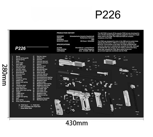 Tappetino p226 per pulizia - tappetino,