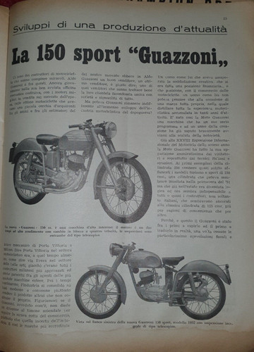 Moto guazzoni 150 sport - guazzoni,