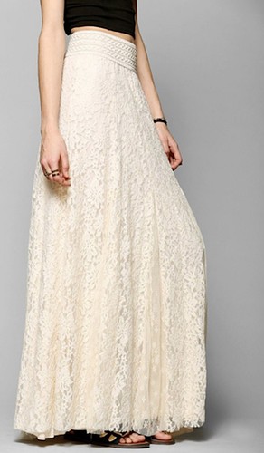 Gonna lunga estiva pizzo - gonna,