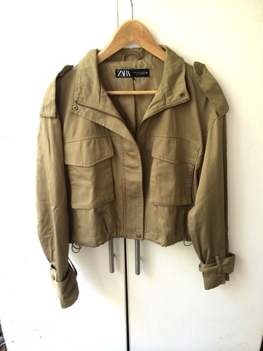Zara veste crop - zara,