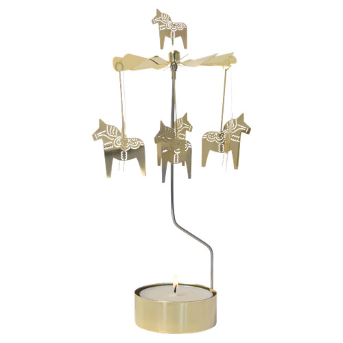 Giostra tea light cavalli - giostra,