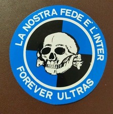 ADESIVO STICKER ORIGINALE ULTRAS INTER FOREVER BOYS SAN SKIN NO SCIARPA 