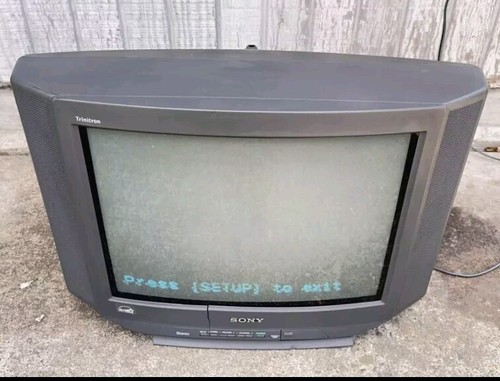 2001 sony trinitron - sony,