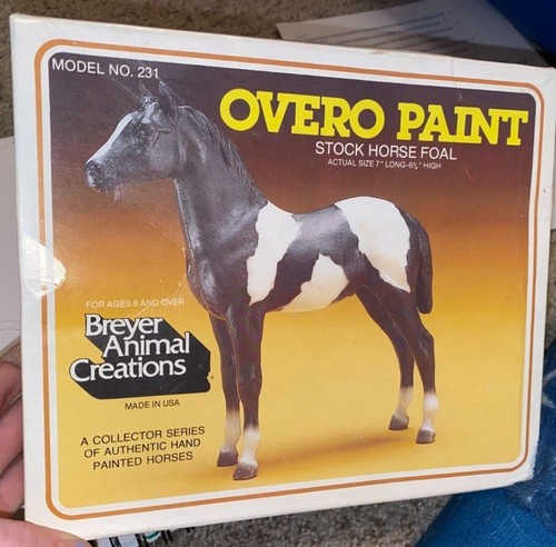 Breyer overo vernice stock - overo,