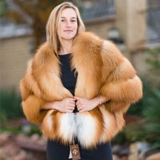 Cappotto pelliccia volpe rossa