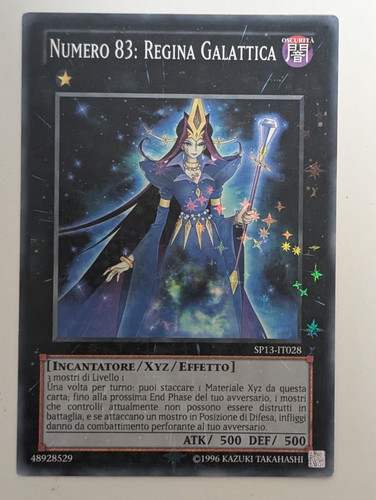 Numero 83 regina - yu-gi-oh!,