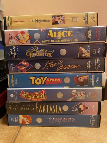 Lotto vhs disney - 8,