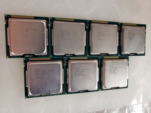 Lotto processori cpu - 7,