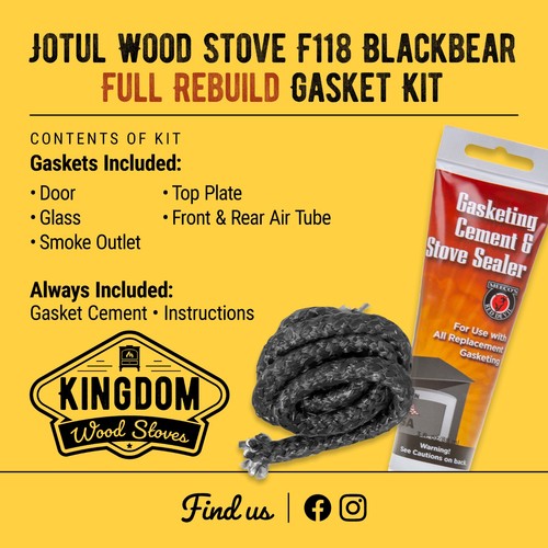 Kit guarnizioni jotul - jotul, stufa