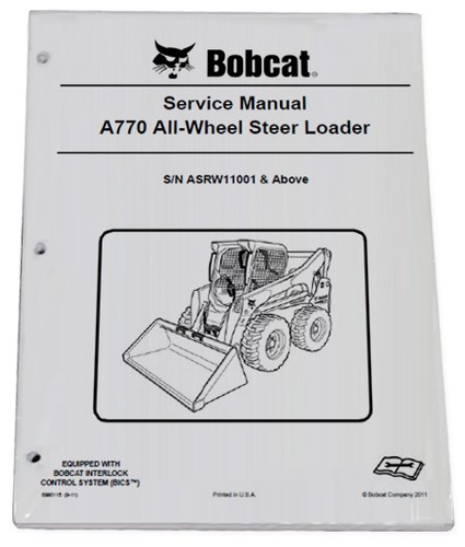 Bobcat a770 all wheel - bobcat,